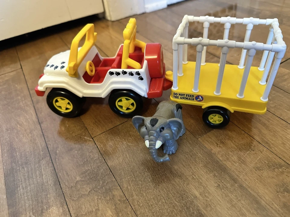 2000 Empire MFG Buddy L винтажные транспортные средства (2) с прицепами и животными зоопарка - Изображение 2 из 4