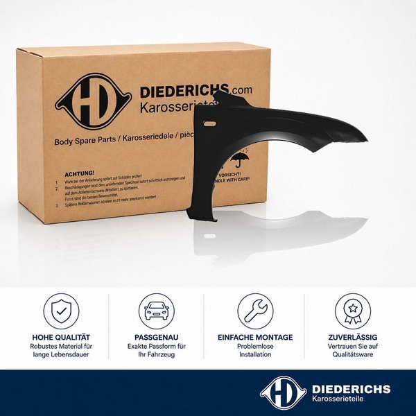 KotflÜGel Rechts Diederichs 1416006 FÜR Ford Fender SeitenflÜGel-image