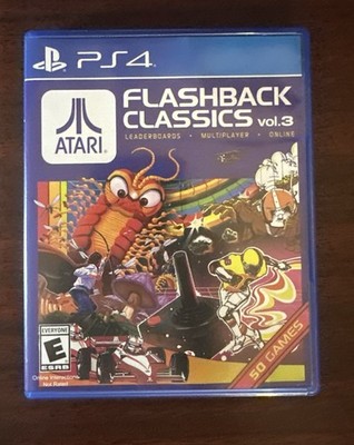 Atari Flashback Classics Vol 3 (Sony PlayStation 4 PS4, 2018) RARE