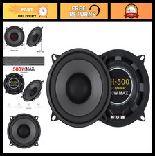 2 Pack 5 Inch 500W Car Coaxial Speakers - HiFi Auto Audio Music Stereo System