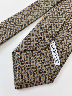   Krawatte E. Marinella Luxus Vintage 100% Seide Silk Nektie Krawatte Krawatte
