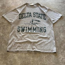 Delta State University Spell Out Grey Shirt  T-Shirt Sweatshirt Hoodie