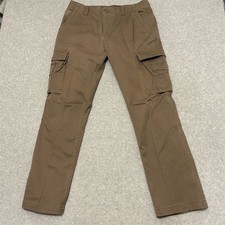 JNCO Pants Men's Brown 34x32 Cargo Brown Skater Y2K Military