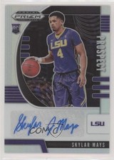 2020-21 Panini Prizm Draft Picks Prospect Silver Skylar Mays #PA-SM Auto 0b2
