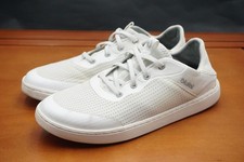 Olukai Kahakai Shoes Womens Size 9 White Mesh Fabric Casual Comfort Sneaker