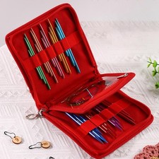 Circular Knitting Needle Tool Interchangeable for Knitter Blanket Stitching