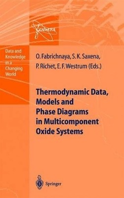 Thermodynamic Data, Models, and Phase Diagrams in Multicomponent Oxide Systems: 