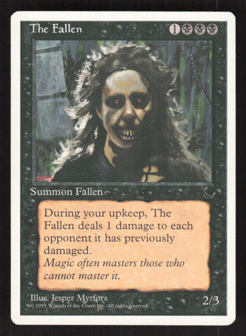 1995 The Fallen Chronicles MTG
