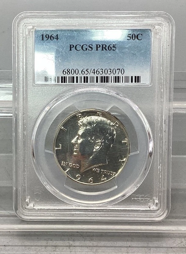PR 65 Graded 1964 Kennedy US Half Dollars (1964-Now) for sale | eBay