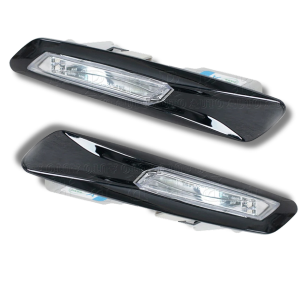 BMW 5Er Seitenblinker LED Set F10 F11 10-13 Schwarz Ersatz Paar Rechts Links-image