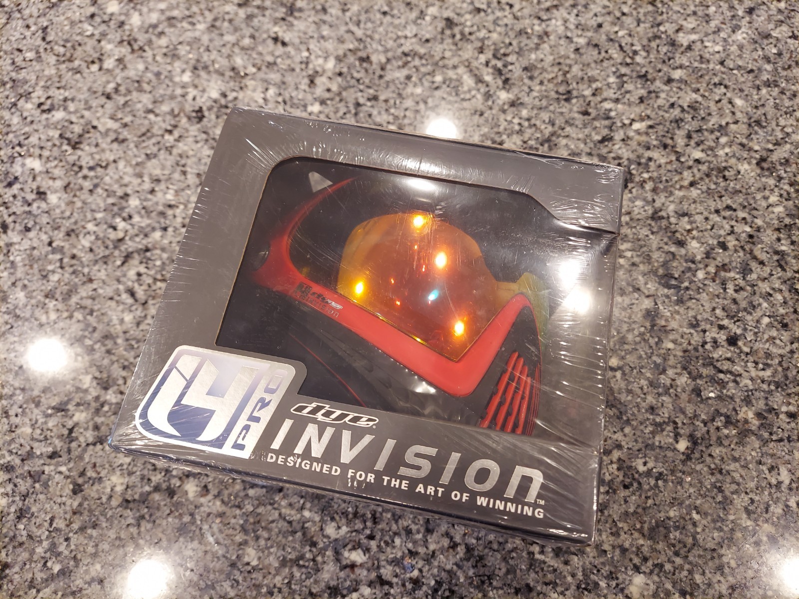 Dye I4 Pro Goggle - Meltdown - Black/Red - GSR Pro Strap