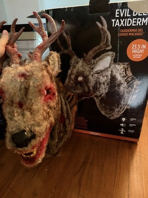 Evil Deer Taxidermy from Party City 2023 RARE