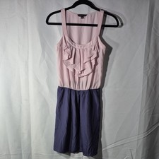 Express Dress Women's  Pink Purple Pockets Solid Sleeveless Ladies Size: XS