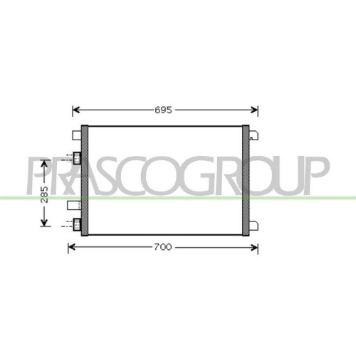 Kondensator Klimaanlage Prasco RN032C001 Prascoselection FüR Renault-image