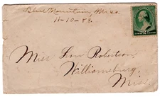 Blue Mountain MS (Tippah) 1888 to Williamsburg MS