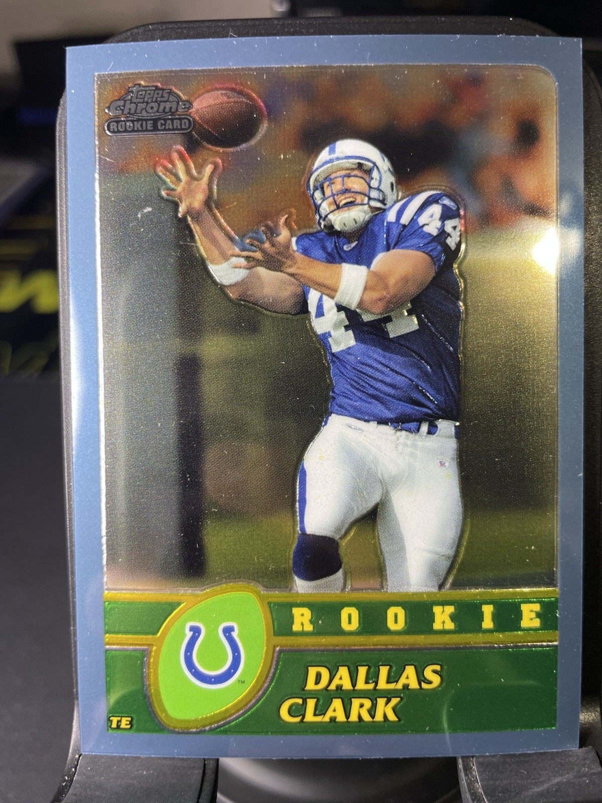 2003 Topps Chrome Rookie Dallas Clark #196 3t8