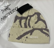 Arc'teryx Grotto Knit Toque Beanie Beige Merino Wool Winter Ski Hat Unisex NWT