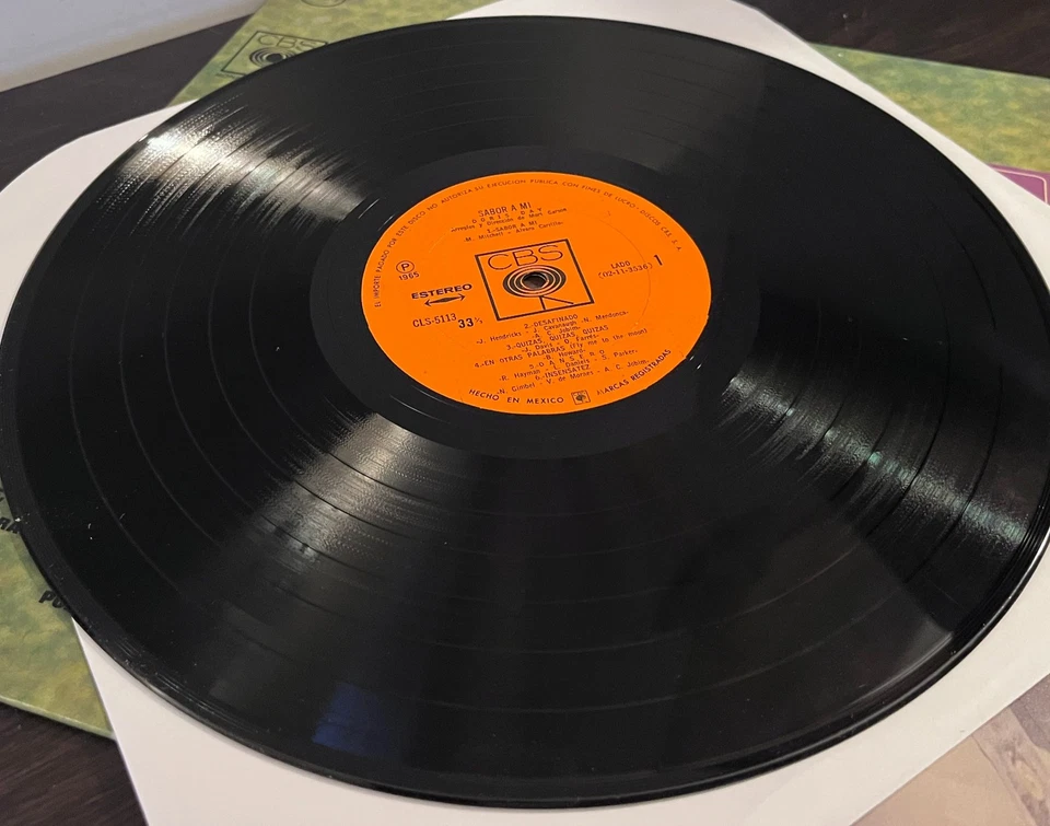 DORIS DAY - Sabor A Mi (1965 Mexico Pressing) - 12" Vinyl Record LP - VG - Image 3 of 3