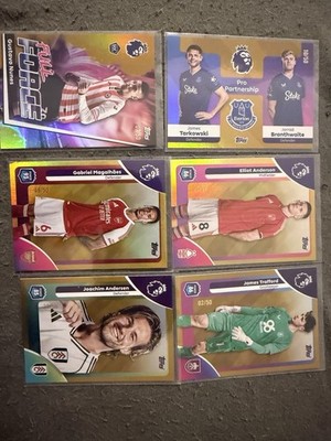 Topps Premiere League 2025/26 Bulk Lot 6x Parallel /50 Numbered