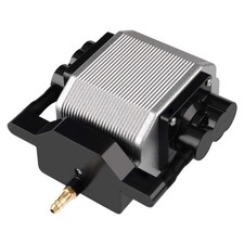 Pompe à Air d'aquarium compresseur aérateur silencieux 16W Comapct 26L/Min