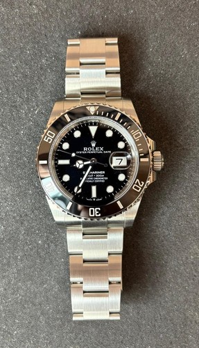 Rolex Submariner Date Self-Winding Automatic Black Dial Mens Luxury Swiss Watch - Afbeelding 7 van 11
