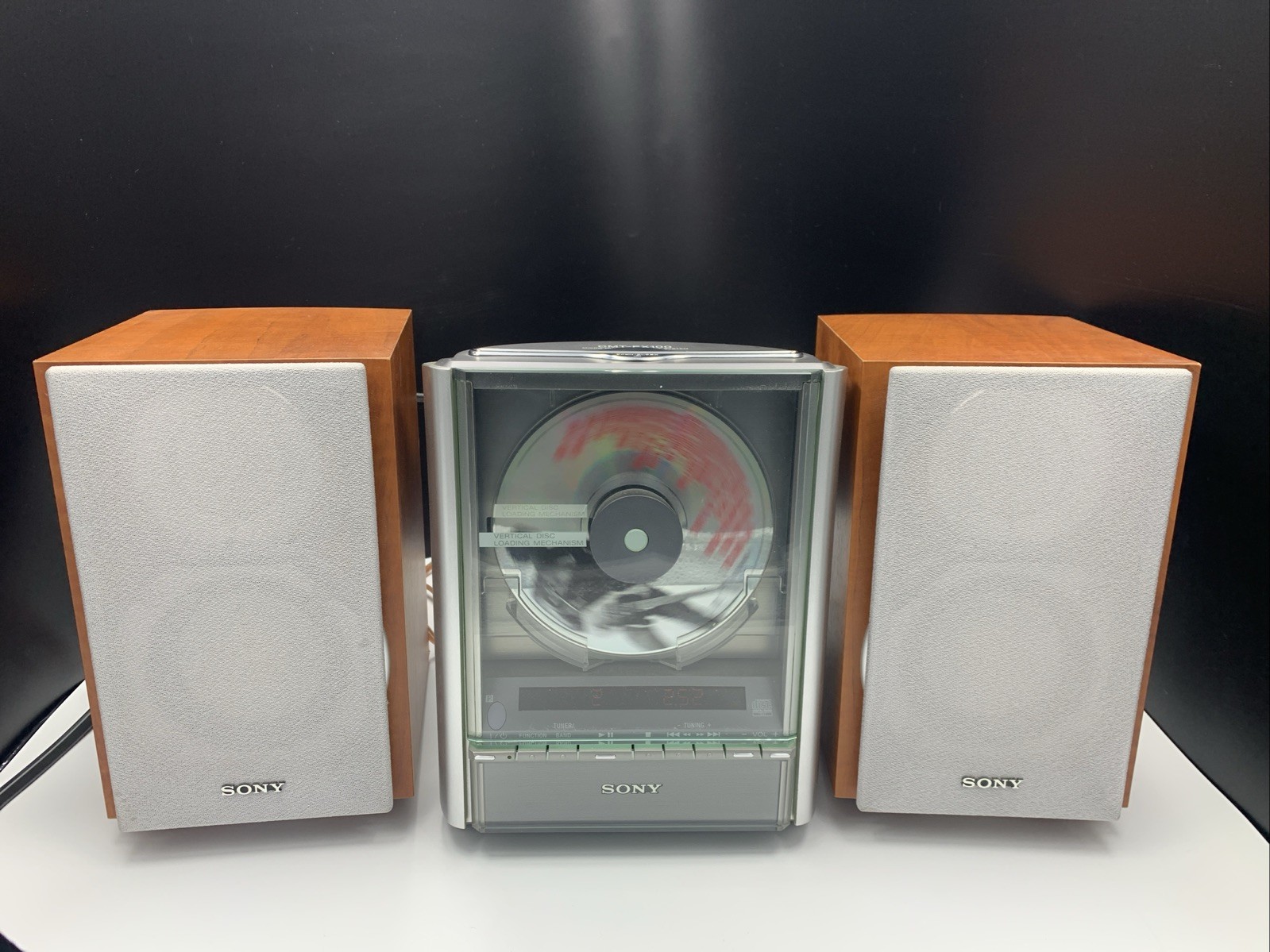 Am/fm Combo With Speakers Tested Working