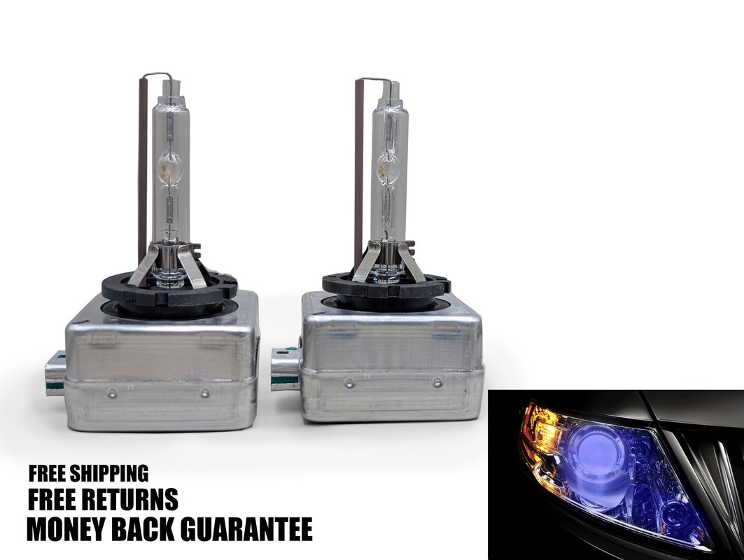 10000K Deep Blue HID Xenon Headlight Bulb for LAMBORGHINI AVENTADOR 2012-2019 x2