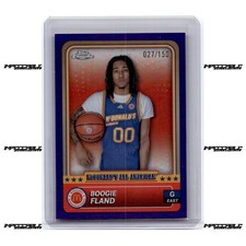 2024 Topps Chrome McDonald's A/A - Purple #79 Boogie Fland Rookie /150