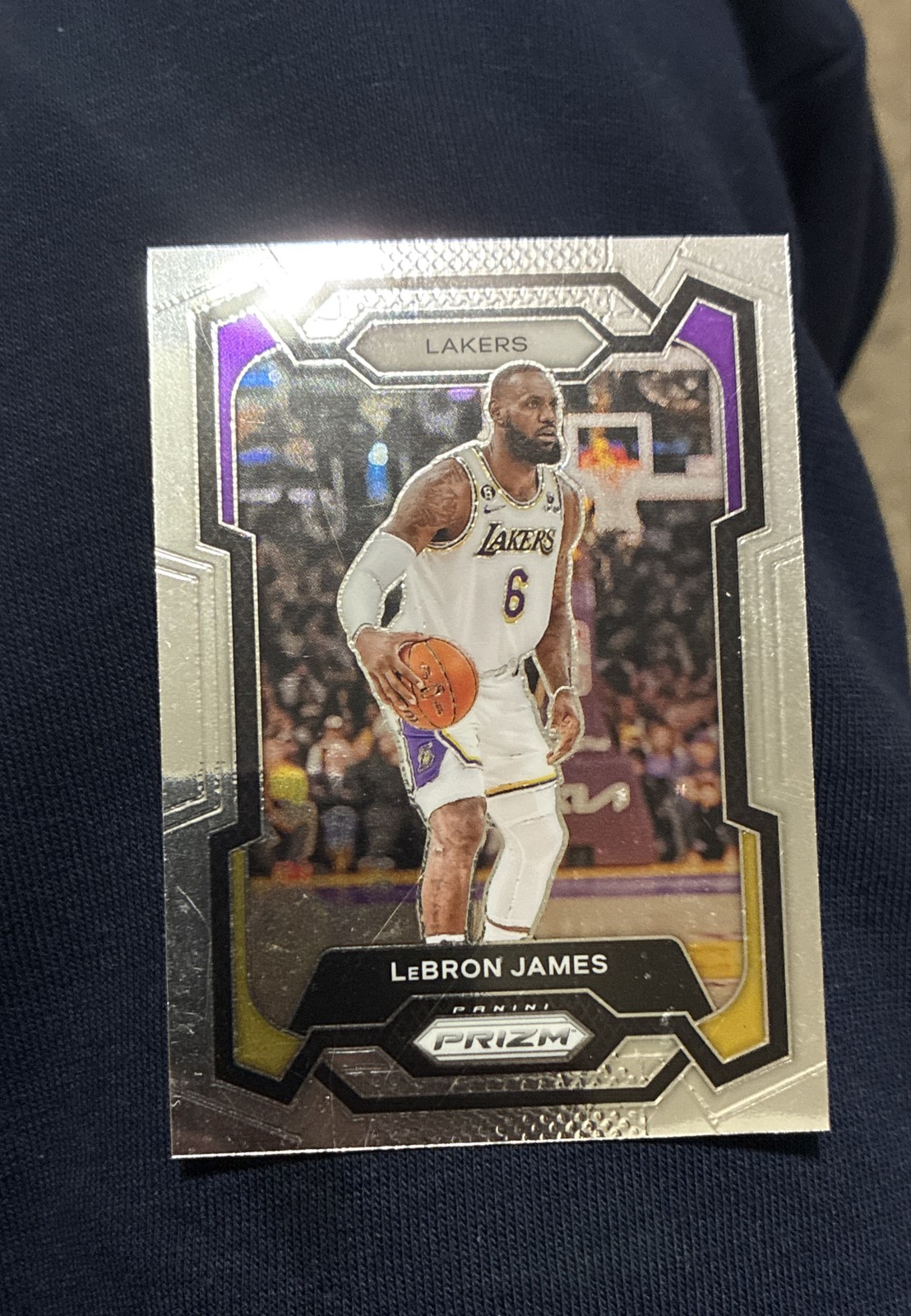 2023-24 Panini Prizm - LeBron James #63 Silver Prizm