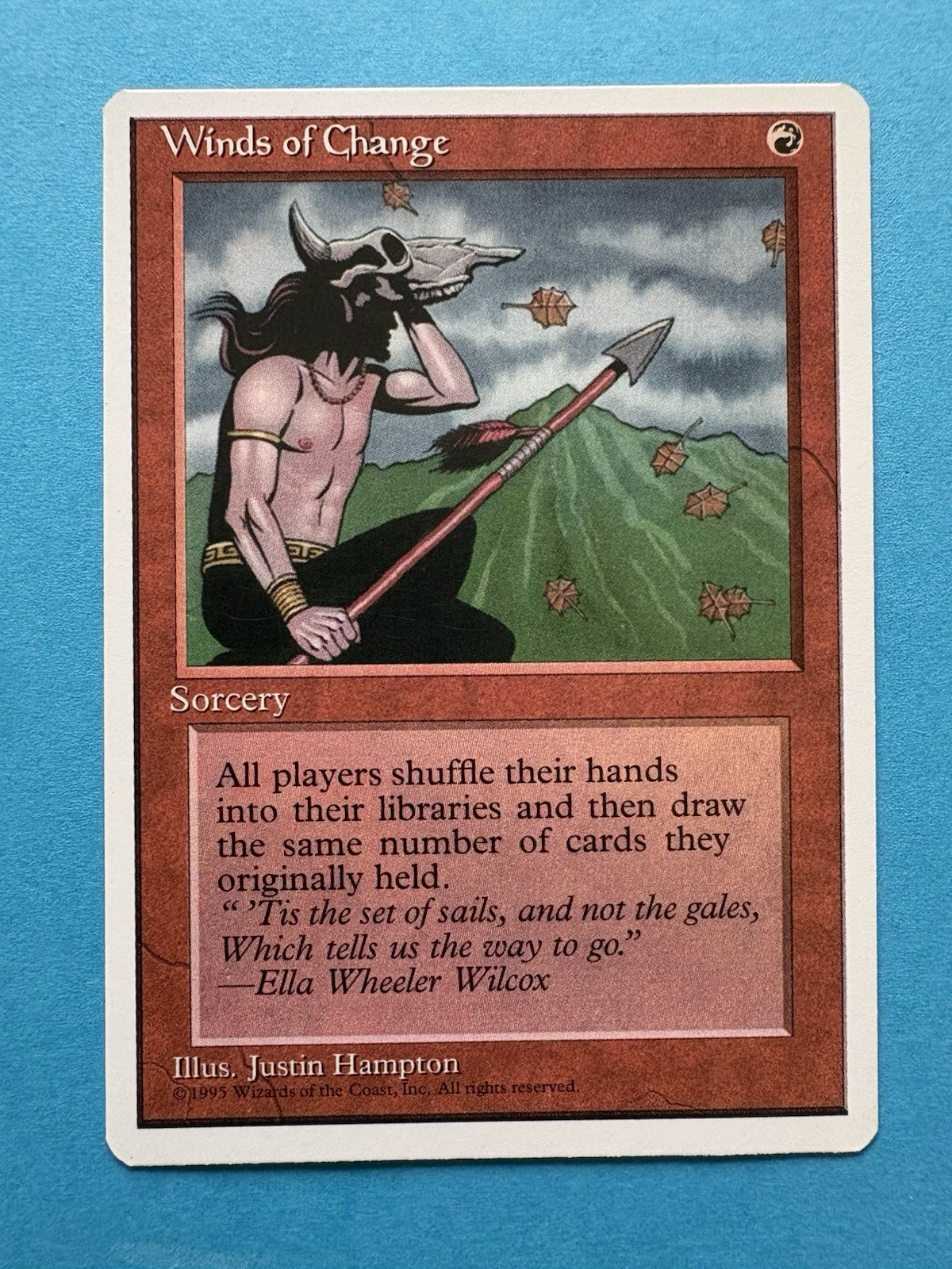 MTG Magic the Gathering Winds of Change 4th Edition 1995 LP