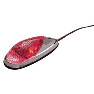 K&S Technologies 25-9501 Mini-Flush Chrome LED Marker Lights