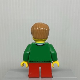 LEGO Town twn242 Boy Green V-Neck Sweater Ferris Wheel Rider Minifigure 10247