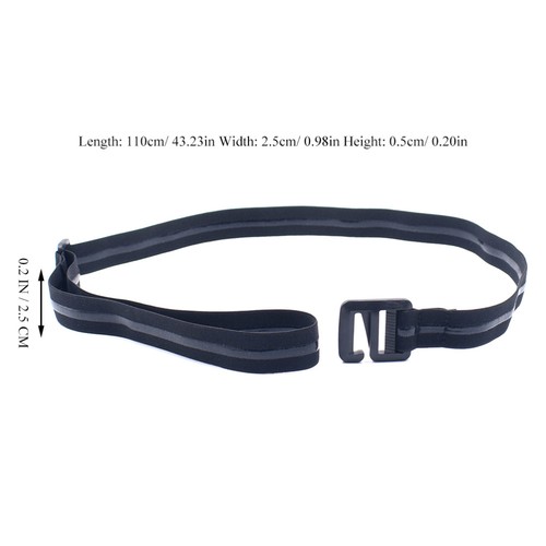  Verstellbarer Unisex Hemd Stay Gürtel rutschfeste Anti-Knitter Gürtel für formelle Kleidung - Bild 4 von 12