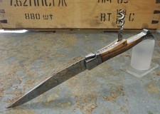 Laguiole Messer Brotzeitmesser Vespermesser 3Cr13MoV Stahl Olive Korkenzieher