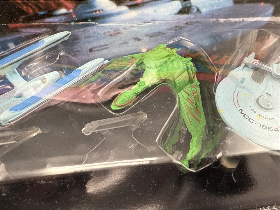 a 1993 Micro Machines Star Trek USS EXCELSIOR KLINGON BIRD OF PREY RELIANT - Image 3 of 4