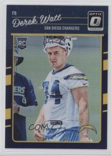 2016 Donruss Optic Rookies Purple Derek Watt #114 1u0