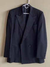 Black Tuxedo Double Breasted Chester Barrie for Harrods Hand Tailored - 40 L