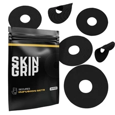 Skin Grip Universal Adhesive Patches for CGM and Insulin Pumps with Cutout (2...