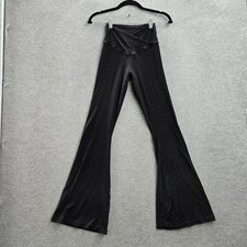 OFFLINE By Aerie Women Pants S Black Elastane Nylon Flare REAL ME