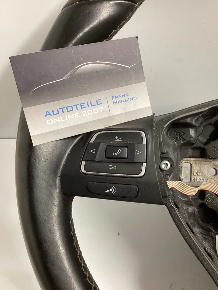 VW Touran Multifunktionslenkrad Lederlenkrad Lenkrad 1T0419091AC - Bild 3 von 4