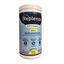 Replenza GLP-1 Support Daily Replenisher Electrolytes Lemon Drop SEALED Exp 2026