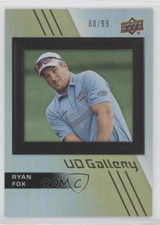 2024 Upper Deck UD Gallery Gold 60/99 Ryan Fox #UD-26 Rookie RC 09br