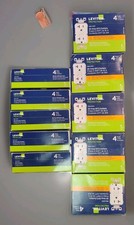 LEVITON LOT OF 10-4PKS  GFNT2-4W 20A GFCI WHITE (these are not tamper resistant)