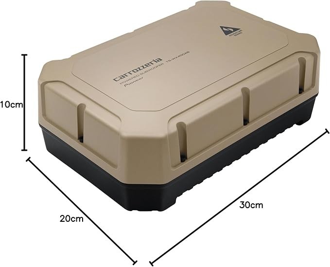 TS-WX400AS Pioneer パイオニア carrozzeria Pioneer Carrozzeria TS-WX400AS Adventure Series Powered Subwoofer