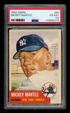 1953 Topps Set-Break # 82 Mickey Mantle PSA 4.5 VG-EX+