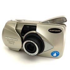 Olympus Stylus Epic Zoom 115 QD 35mm Point  Shoot Film Camera - TESTED