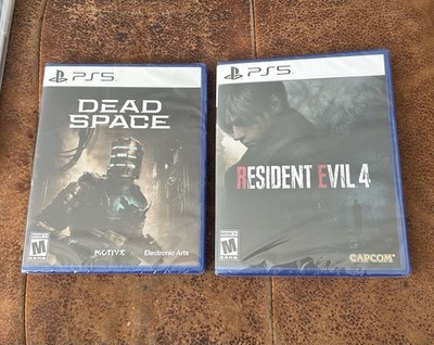 2 SEALED PS5 - Dead Space + Resident Evil 4 - PlayStation NEW - FREESHIP