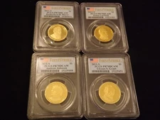 2011 -S    Presidents     First Strike    4 Coin Set     PCGS    PR 70 DCAM