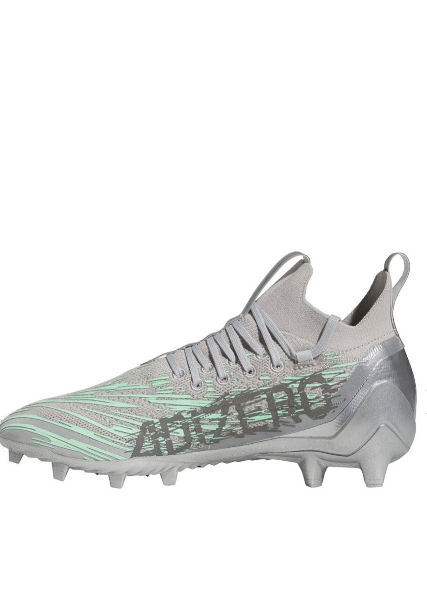 【26cm】ADIZERO PRIMEKNIT FLASH アメフト スパイク Size 13 - adidas Adizero Primeknit Flash Cleats Grey Mint