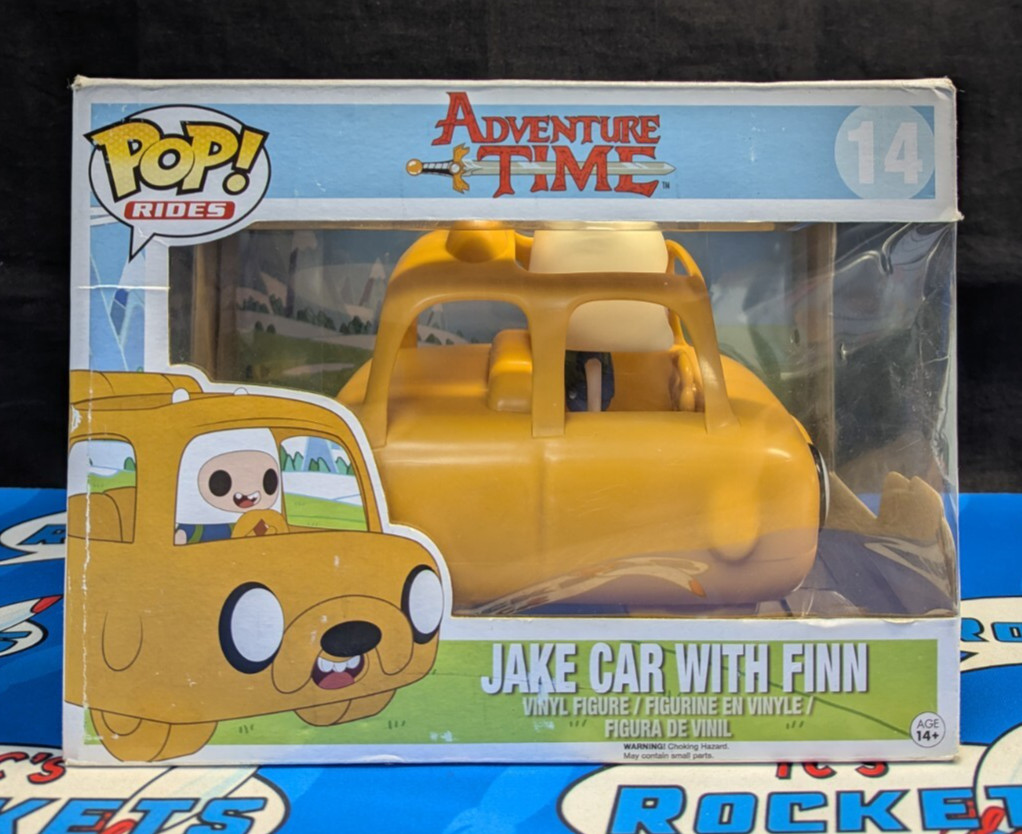Funko Pop! Rides: Adventure Time - Jake Car With Finn #14